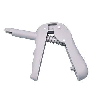 Dental Composite Gun - Impression Mixing Dispensing Gun Dispenser Applicator Compatible with Most Unidose Tips Grey