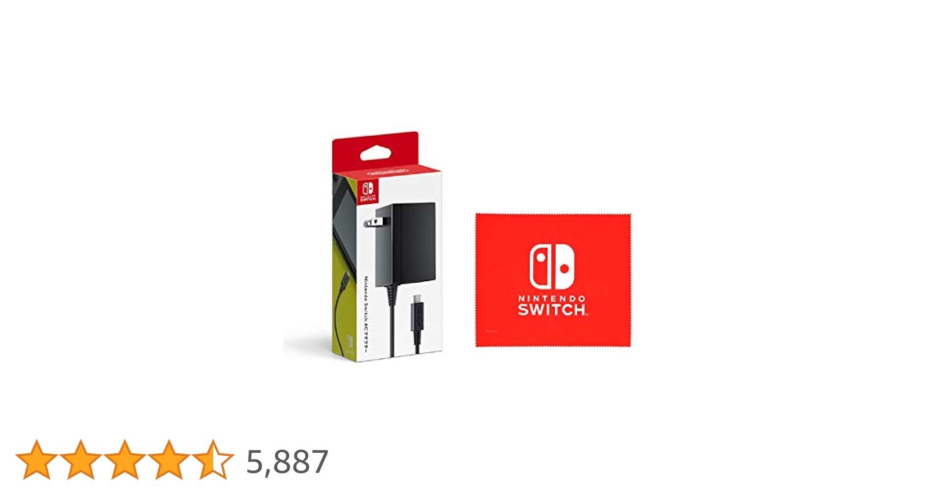 Nintendo Switch - 新品 35枚 Nintendo Switch マイクロファイバークロス　⑧ Amazon.co.jp: 【任天堂純正品】Nintendo Switch ACアダプター