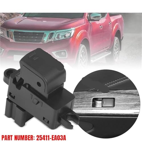 Commande lève vitre Navara D40 bouton interrupteur électrique automatique robuste
