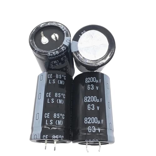 Image of 63V 8200UF Electrolytic Capacitor 30X50MM 1/5PCS