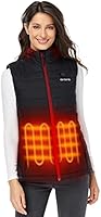 ORORO Women's Heated Vest With Battery Pack Lightweight Heated Gilet For Women