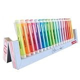 STABILO Swing Cool Marca Texto – Estojo suporte com 18 unidades – Em 18 cores
