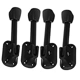 Pieds pliables pour bureau - notre pied de meuble est fabriqué avec un matériau en fer, durable et pratique, performances stables, pieds de table en fer