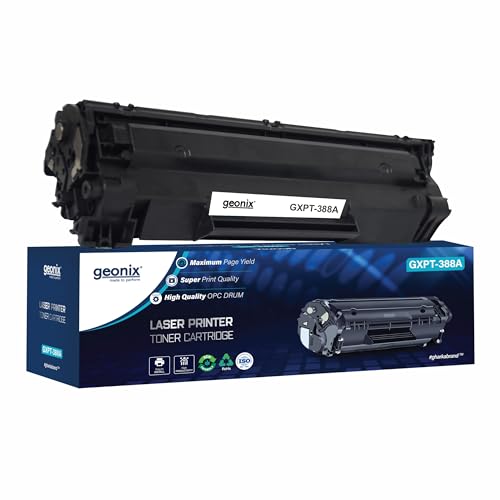 Image of GEONIX Printer Toner Cartridge 388A Compatible with HP LaserJet P1007 /P1008 /P1106 /P1108 LaserJet Pro M1136 /1213NF /1216NFN /M126A /M1218NFS MFP /M126NW /M128FP /M128FN /M128FW /M226DW /M226DN /M202DW /M202N