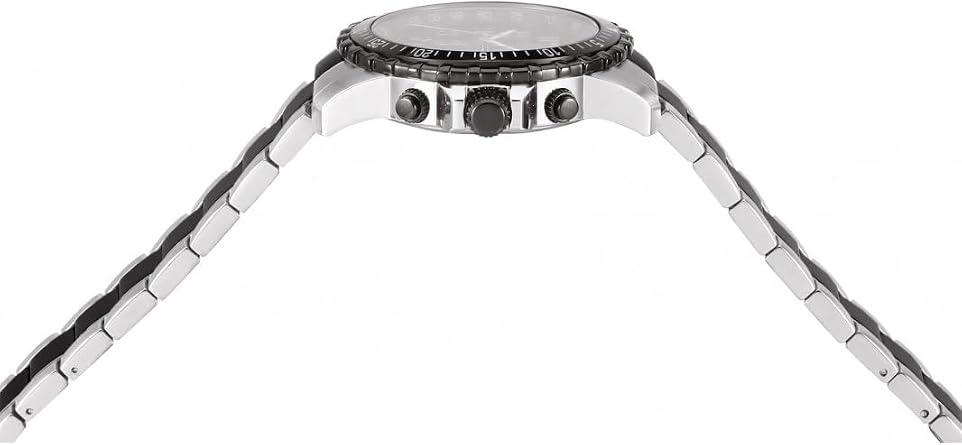 Invicta Men's 1326 Invicta II Chronograph Black Dial Two-Tone Stainless Steel Watch