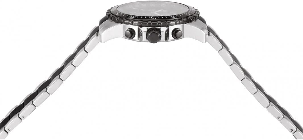 Invicta Men's 1326 Invicta II Chronograph Black Dial Two-Tone Stainless Steel Watch