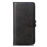 [Hochwertige PU-Leder und TPU-Innenschale]: Diese Schutzhülle besteht aus hochwertigem PU-Leder und stoßdämpfender TPU-Innenschale, die Ihrem Mobiltelefon einen umfassenden Schutz bieten. Ein Innengehäuse mit 3D-Textur sorgt dafür, dass das Handy eine bessere Wärmeableitung hat. Maximaler Schutz vor Staub, Kollisionen und Kratzern.