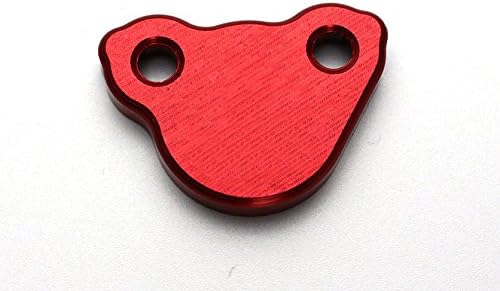 Motorcycle Rear Brake Fluid Reservoir Cap for Honda CR125 CR250 CRF250 CRF450 150 (Red)