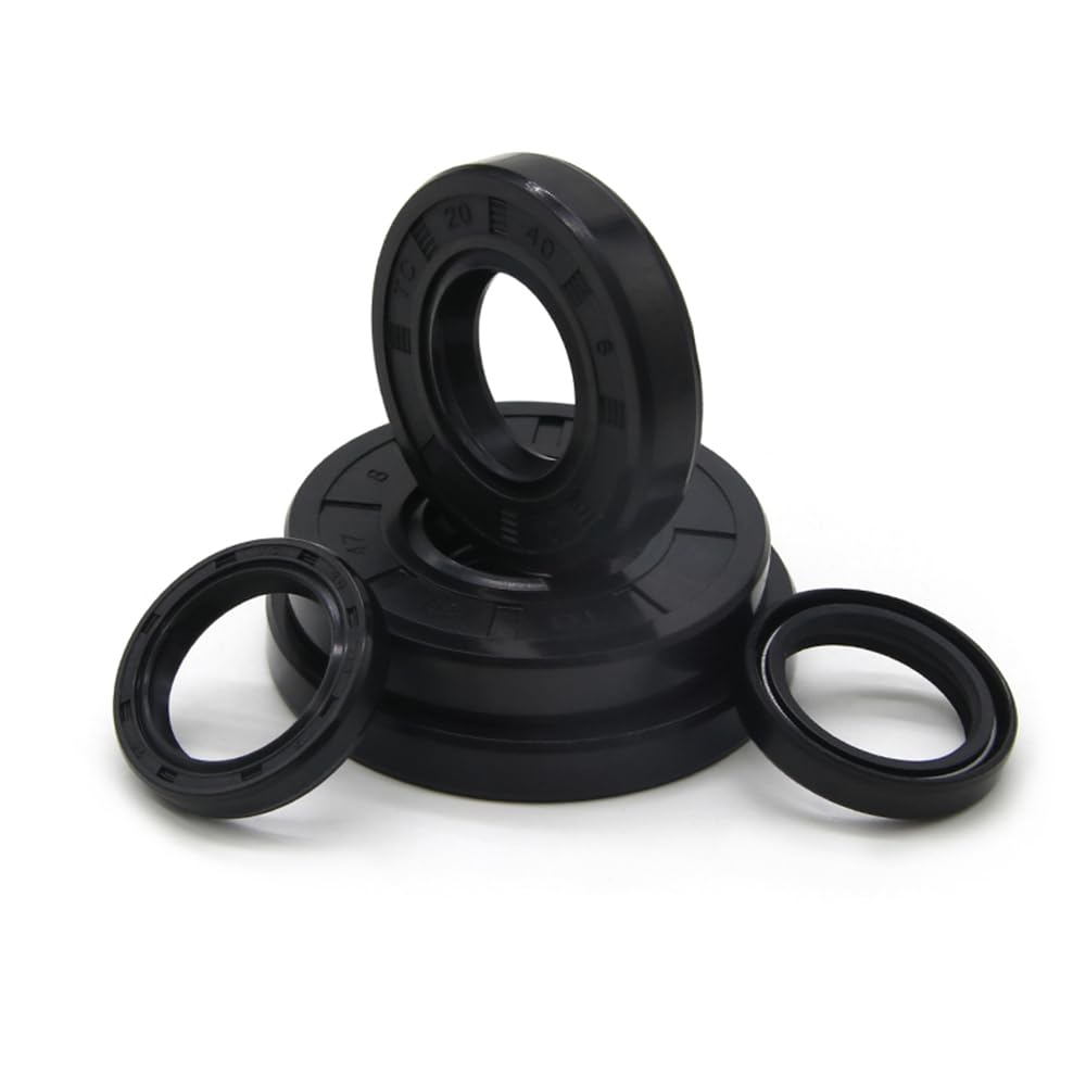 Guarnizione Radiale Per Albero 15x25x7 A Doppio Labbro TC NBR - Foto 9