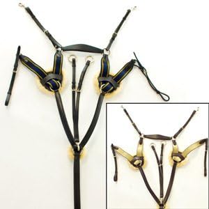 HyCLASS Premium Breastplate - one size - dark brown