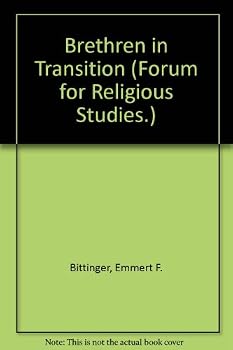 Paperback Brethren in Transition (Forum for Religious Studies) Book