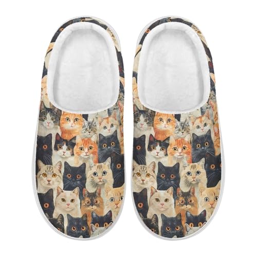 Womens Memory Foam Cozy Warm Platform Slippers Casual Thick Sole House Slippers for Indoor Outdoor2