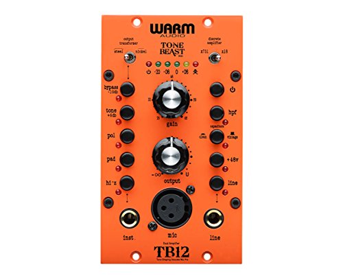 Warm Audio Tb12-500 Tone Beast 500 Series Microphone Preamp #TOP6