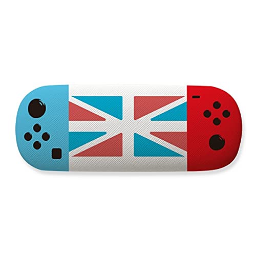 Étui de rangement pour lunettes vintage et boîte rigide Union Jack