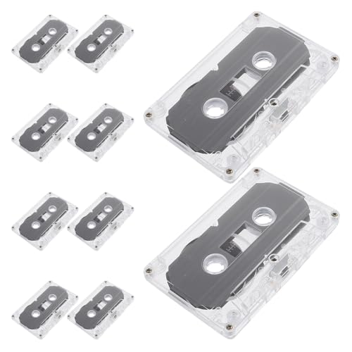 Casetes de audio vírgenes de 30 minutos en material plástico para proyectos retro y audio