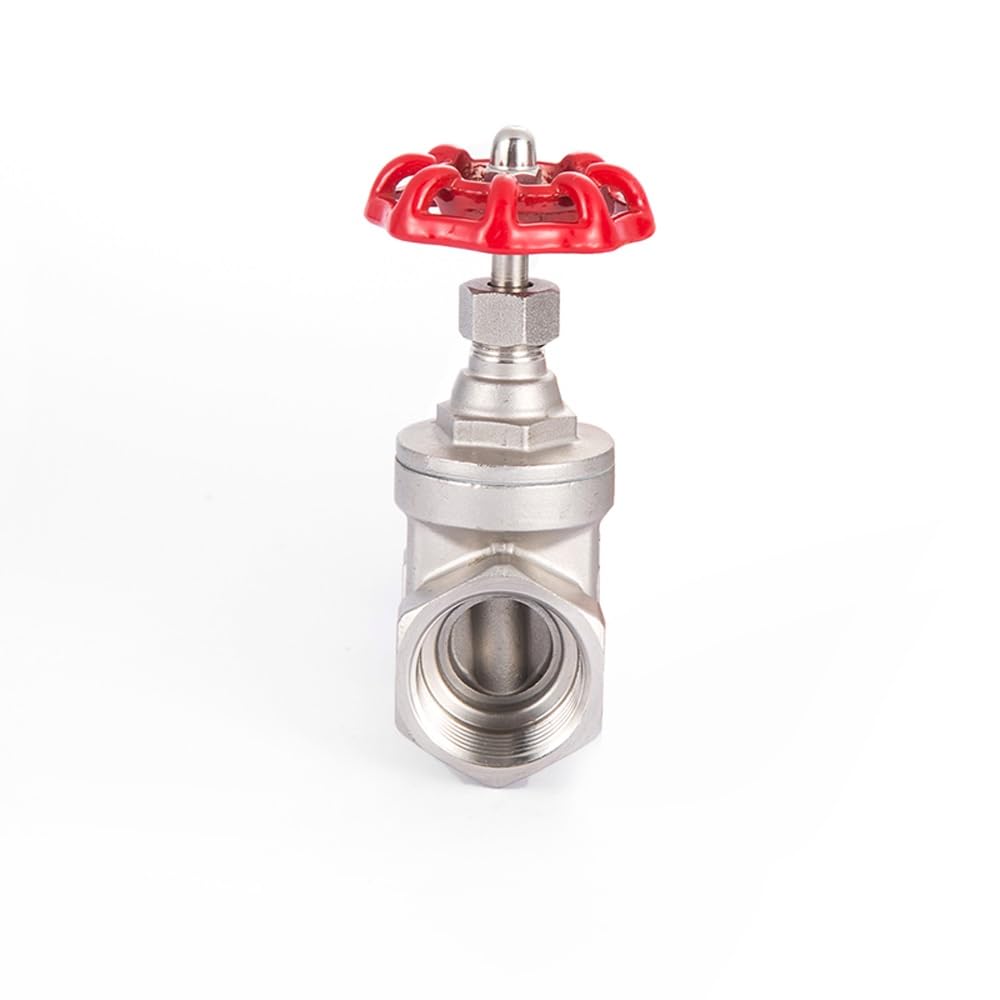 DN15-50 1/2 "3/4" 1 "1-1/4" 1-1/2 "2" BSPT Saracinesca Femmina Acciaio Inossidabile 304 Acqua Gas Olio Giardino Domestico(1-1/2")