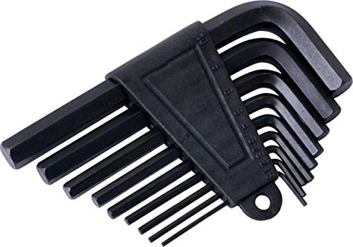 Inditrust Allen/Hex Key Set of 10 Pieces - from 1.5 to10 mm