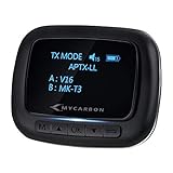 ♥Einzigartiges OLED-Anzeige♥ OLED-Anzeige des MYCARBONs Bluetooth Adapter ist klarer als LED-Anzeigen und bietet Ihnen ein hochauflösendes Erscheinungsbild, ein visuelles Erlebnis und eine einfache Bedienung. Außerdem erlischt LED-Licht in 1 Minute ohne Betrieb, um mögliche Unbequem im Dunkeln zu vermeiden.