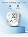 Govee WiFi Thermometer Hygrometer H5103, Indoor Bluetooth Temperature Humidity Sensor with Electronic Ink Display, App Notification Alert, Free Data Storage Export, Digital Remote Monitor for Bedroom