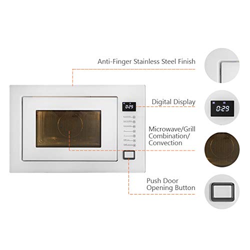 KAFF 25-Litre Microwave White - KMW8A-SWT