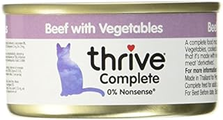 thrive Beef with Vegetable Complete Cat Food, Pack of 6