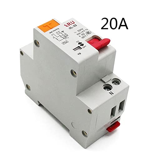 Interruptor diferencial 20A DZ30L 1P+N para protección de sobrecorriente 2