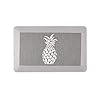 Martha Stewart Aloha Modern Pineapple Anti Fatigue Air Infused Kitchen Mat Grey 196×32