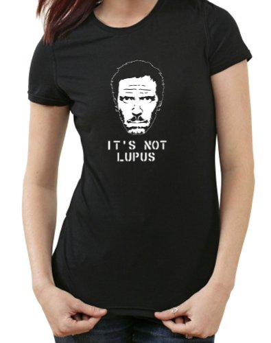 #2 Dr House Ladies T-Shirt, TV Serie, M für 21,99 EUR bei amazon.de Bild: #2 Dr House Ladies T-Shirt, TV Serie, M für 21,99 EUR bei amazon.de