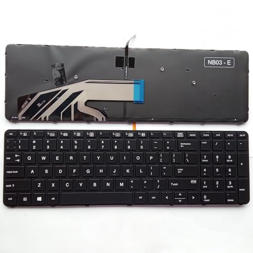 Clavier US pour HP ProBook 455 470 HSTNN-Q03C remplacement efficace - 2
