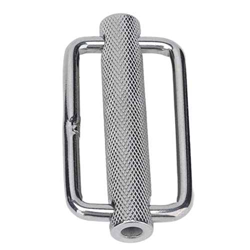 Fivela deslizante, fivelas giratórias multifuncionais Retângulo polido tratamento antideslizante par