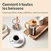 by Amazon House Blend Grains de café, 100% Arabica, Torréfaction Moyennement Poussée, 2kg, 2 lot de 1kg - Certifiés Rainforest Alliance