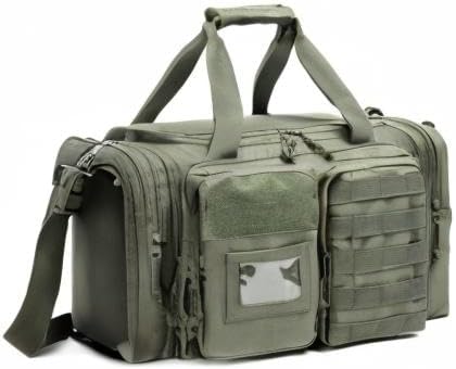Gun Range Bag for Handguns and Ammo Tactical Pistol Case Shooting Range Duffle Bags Large Handguns Magazine Ammo Gear Accessories Pouch for Hunting Shooting Range Sport - Image 9