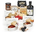 Lote 221: Cesta de Navidad Sin Alcohol con Quesos Curados y A O V E Premium - Ibéricos a domicilio gourmet