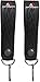 Pair of Sporran Suspenders Black Leather Celtic Embosed Design with Heavy Hooks