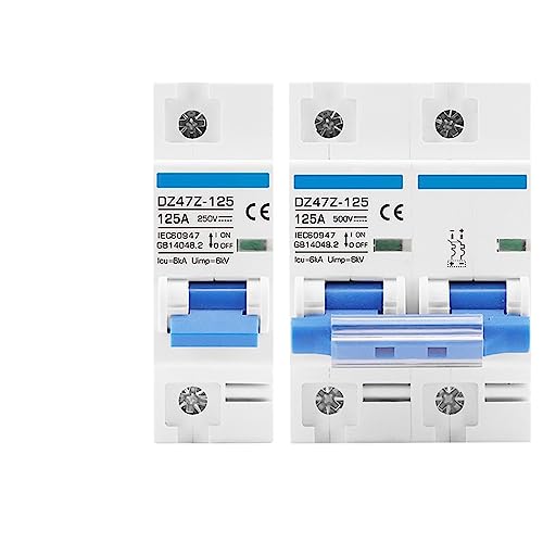 Disyuntor solar fotovoltaico MCB para evitar cortocircuitos en líneas de inversores solares