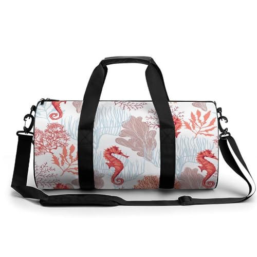 Sac week-end Coryphène Corail pour ne plus manquer de place en voyage ou à la gym