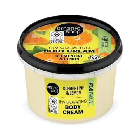Organic Shop Clementine and Lemon Body Cream Cover