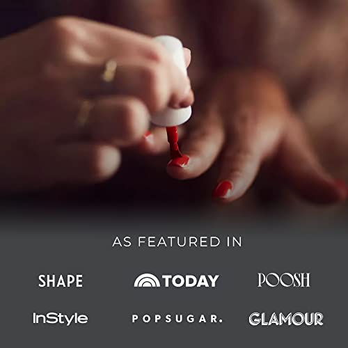 Dazzle Dry Mini Kit 4 Step System - The Duchess, A Full Coverage Bright Strawberry Pink. (5 Piece Kit) #TOP5