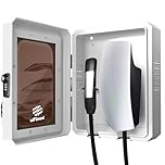 Ufixed Compact Outdoor EV Charger Enclosure Wall Box with Lock for Tesla Wall Charger and ChargePoint | Weatherproof, Visible, Easy to Install, White