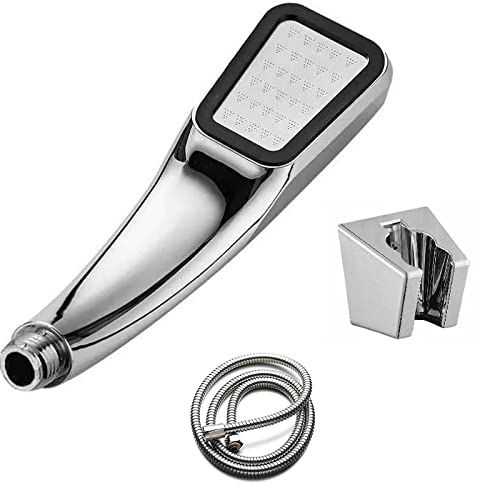 Ensemble de douche rehausseur 8 pouces en finition chromée durable pour salle de bain