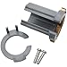 safycaby 1 PCS Kitchen Faucet Fixing Nut Plastic Faucet Lock Nut Anti Loosening Nut Faucet Tool for Kitchen and Bathroom (Gray)