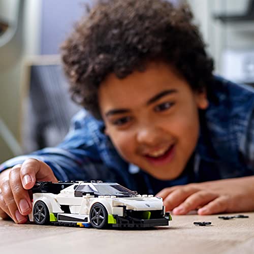 Speed Champions Koenigsegg Jesko, Auto Sportiva con Minifigure del Pilota, Macchina Giocattolo per Bambini 76900 - Lego - Immagine 7