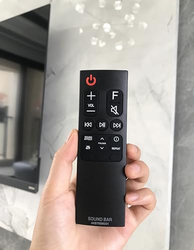Replacement Soundbar Remote Control for LG Sound Bar SL6Y SN6Y S65S3-S SL5Y SPN5B-W SPL5B-W SL4Y SL4 SNC4R SPH4B-W SPJ4-S SPH4B-W SN7CY SL7Y