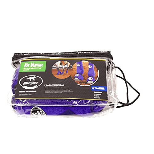 KIT COLOR BOOTS HORSE CLOCHE E CANELEIRA Cor:Roxo