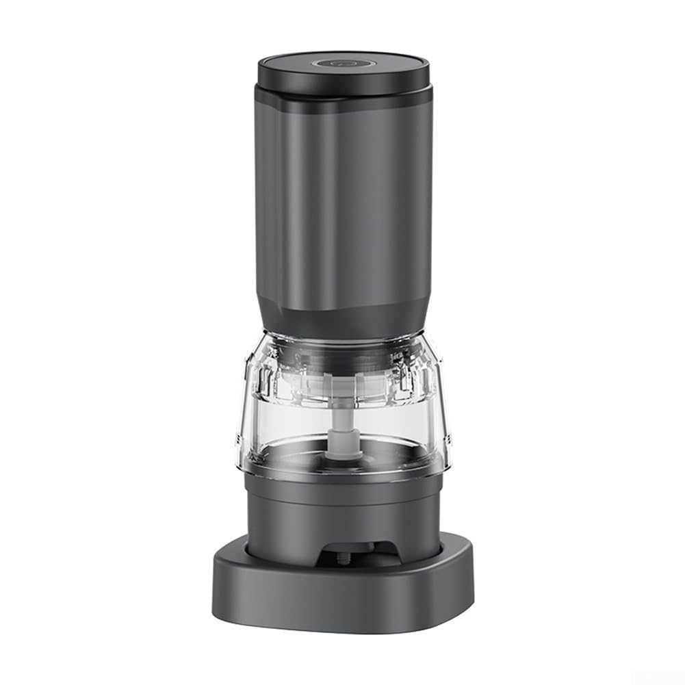 Coffee Spice Grinder - USB Rechargeable, Adjustable Grind, 10000 High-Speed Rotation, Includes 1 Grinder + 2 Bean Hoppers Home Kitchen Use(02)