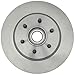ACDelco Silver 18A1623A (19261771) Non-Coated Front Disc Brake Rotor and Hub Assembly