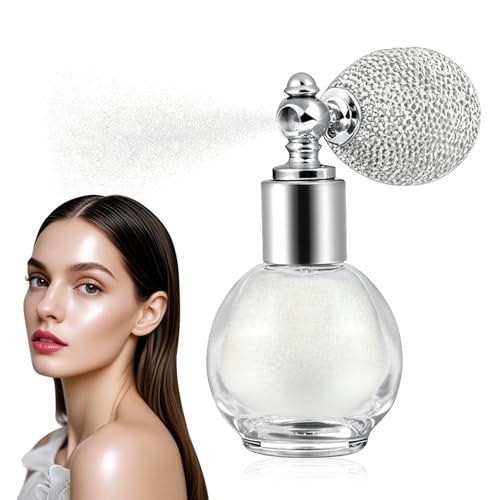 Spray Purpurina Cuerpo Maquillaje Glitter de Polvo de Hadas Spray en Polvo con Brillo para Cabello Cara Cosmética Corporal Para Navidad Festival, Make-up