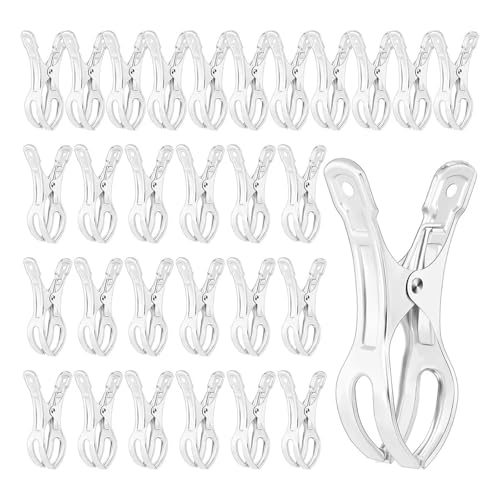 Kit Limpieza Piscina maintenance kit 30 piezas de clips de cubierta de piscina de acero inoxidable de 4,5 pulgadas, abrazaderas de cubierta de piscina, clips de cubierta de piscina de invierno