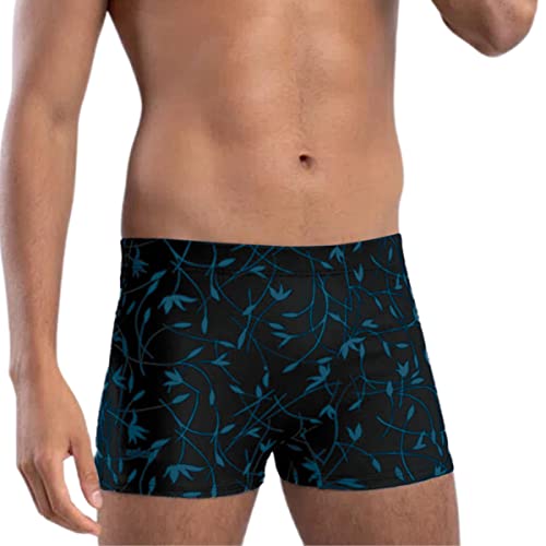 Sunga boxer estampada folhagem colcci