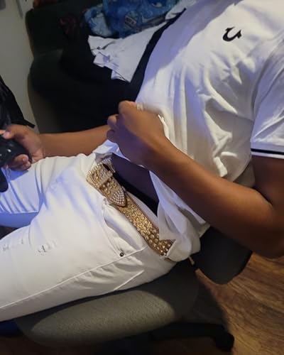 Rhinestone Belt Western Cowboy Cowgirl bb Belts Bling Glitter y2k Studded Waist Belt for Jeans Plus Size2